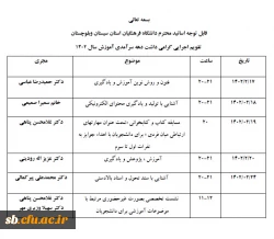 تقویم اجرایی گرامیداشت دهه سرآمدی آموزش سال 1402 2