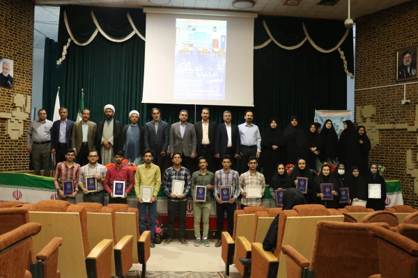 نفرات برتر مرحله منطقه ای دهمین جشنواره تدریس برتر دانشجویان  دانشگاه فرهنگیان 4