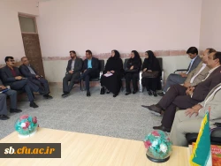 بازدید ناظرین استانی از مدارس مجری درس کارورزی شهرستان زابل  2