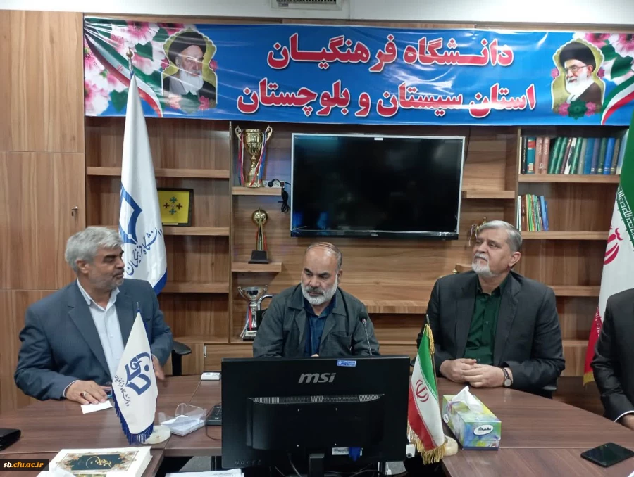 بازدید استاندار سیستان و بلوچستان از دانشگاه فرهنگیان استان   2