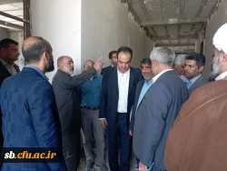 گزارش تصویری حضور و بازدید استاندار سیستان و بلوچستان از  دانشگاه فرهنگیان استان   6