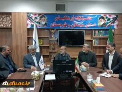 گزارش تصویری حضور و بازدید استاندار سیستان و بلوچستان از  دانشگاه فرهنگیان استان   10