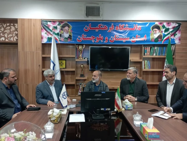 گزارش تصویری حضور و بازدید استاندار سیستان و بلوچستان از  دانشگاه فرهنگیان استان   10