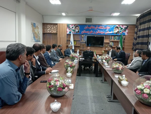 گزارش تصویری حضور و بازدید استاندار سیستان و بلوچستان از  دانشگاه فرهنگیان استان   13