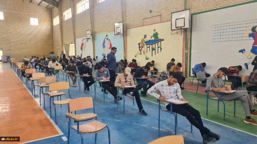 بازدید مسؤلین دانشگاه فرهنگیان از روند برگزاری آزمون هماهنگ کشوری  
 2