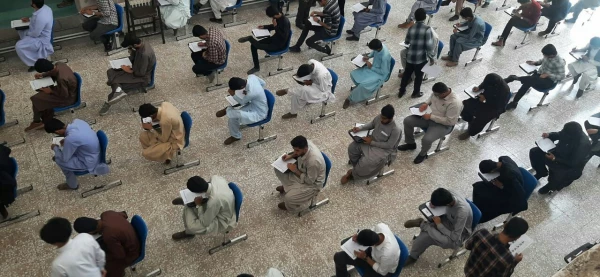 بازدید مسؤلین دانشگاه فرهنگیان از روند برگزاری آزمون هماهنگ کشوری  
 8