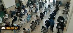 بازدید مسؤلین دانشگاه فرهنگیان از روند برگزاری آزمون هماهنگ کشوری  
 9