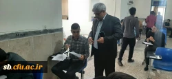 بازدید مسؤلین دانشگاه فرهنگیان از روند برگزاری آزمون هماهنگ کشوری  
 10