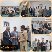 اعضای شورای صنفی دانشجویان معارفه شدند.
 2