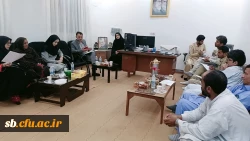 بازدید از فضاهای آموزشی و خوابگاهی مد نظر دانشگاه فرهنگیان در شهرستان  ایرانشهر و چابهار 3