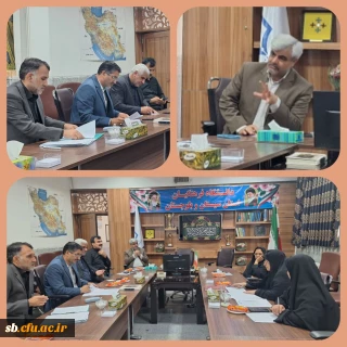 با حضور اعضا 

کارگروه نقل و انتقالات دانشجویان تشکیل شد.
