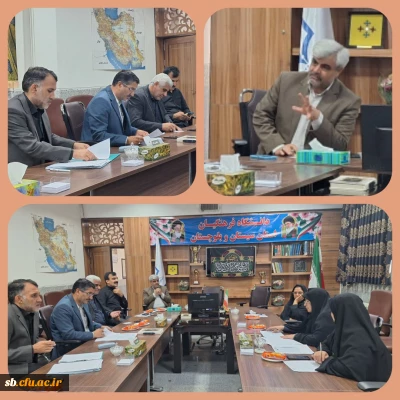 با حضور اعضا 

کارگروه نقل و انتقالات دانشجویان تشکیل شد.
