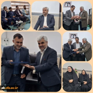 طی حکمی از سوی رئیس مدیریت امور پردیس های دانشگاه فرهنگیان استان سیستان و بلوچستان 

یعقوب کریمی به عنوان معاون امور فرهنگی و دانشجویی پردیس شهید مطهری زاهدان معرفی شد.