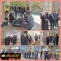 بازدید مدیر نظارت و ارزیابی دانشگاه استان وهیات همراه از دانشگاه فرهنگیان  2