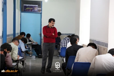 گزارش تصویری برگزاری آزمون پایان ترم نیمسال اول ۱۴۰۲