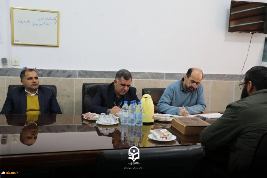 برگزاری فرایند مصاحبه سرپرستان سراهای دانشجویی پردیس های دانشگاه فرهنگیان استان  2