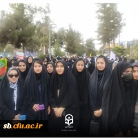حضور دانشجو معلمان در راهپیمایی 22 بهمن  2