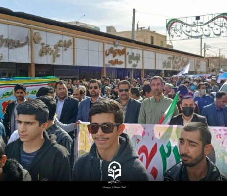 حضور دانشجو معلمان در راهپیمایی 22 بهمن  3