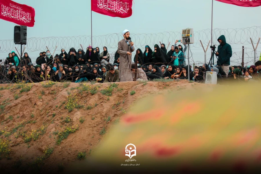 گزارش تصویری اردوی زیارتی راهیان نور با حضور ۱۲۰ نفر از دانشجو معلمان پردیس رسالت زاهدان 8