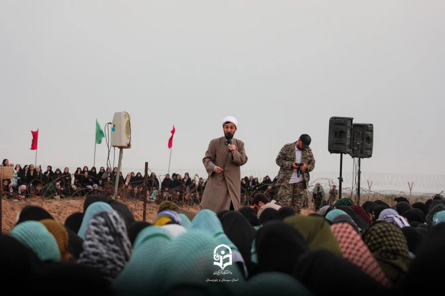 گزارش تصویری اردوی زیارتی راهیان نور با حضور ۱۲۰ نفر از دانشجو معلمان پردیس رسالت زاهدان 10