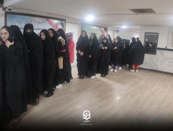 حضور دانشجو معلمان دانشگاه فرهنگیان استان سیستان و بلوچستان پای صدوق های رای  2