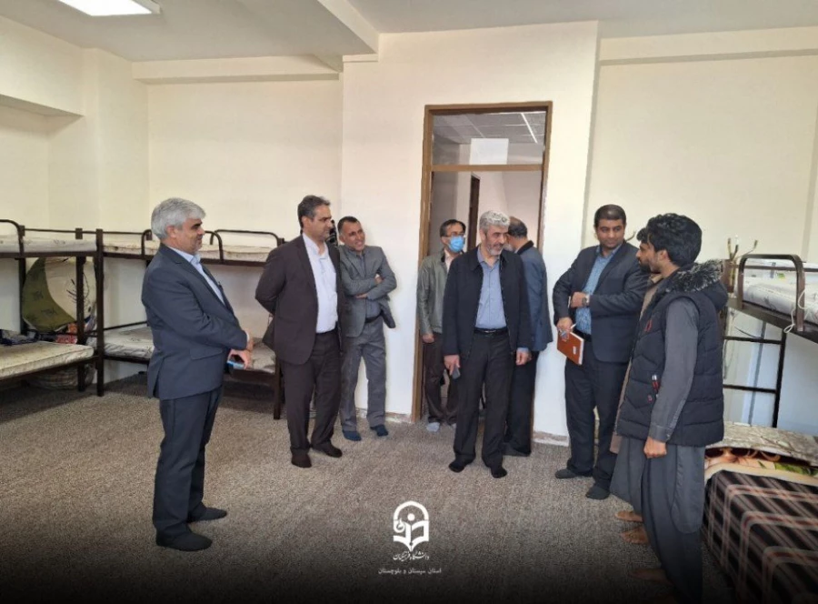 گزارش تصویری بازدید رئیس دانشگاه فرهنگیان از مدیریت و پردیس های  دانشگاه فرهنگیان استان سیستان و بلوچستان  3