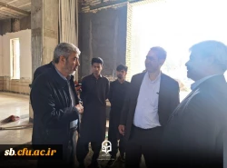 گزارش تصویری بازدید رئیس دانشگاه فرهنگیان از مدیریت و پردیس های  دانشگاه فرهنگیان استان سیستان و بلوچستان  4