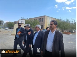 گزارش تصویری بازدید رئیس دانشگاه فرهنگیان از مدیریت و پردیس های  دانشگاه فرهنگیان استان سیستان و بلوچستان  5
