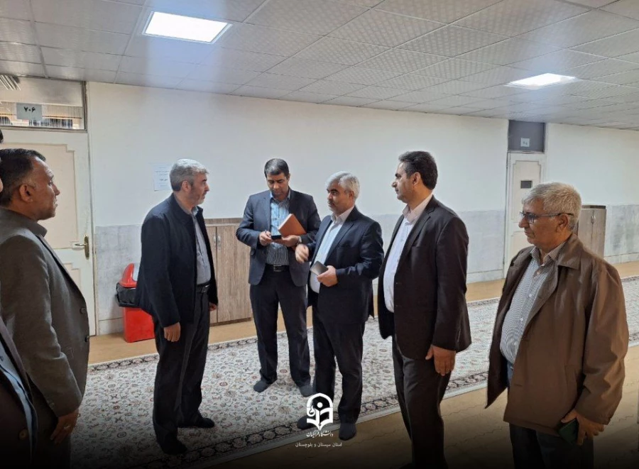 گزارش تصویری بازدید رئیس دانشگاه فرهنگیان از مدیریت و پردیس های  دانشگاه فرهنگیان استان سیستان و بلوچستان  7