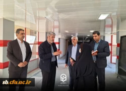 گزارش تصویری بازدید رئیس دانشگاه فرهنگیان از مدیریت و پردیس های  دانشگاه فرهنگیان استان سیستان و بلوچستان  8