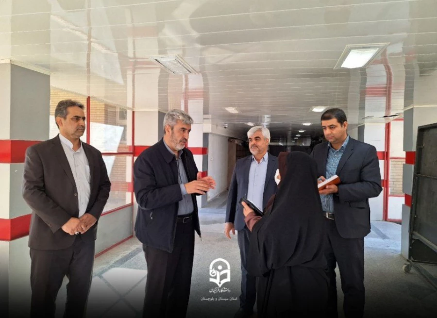 گزارش تصویری بازدید رئیس دانشگاه فرهنگیان از مدیریت و پردیس های  دانشگاه فرهنگیان استان سیستان و بلوچستان  8