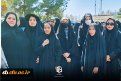 حضور جامعه دانشگاه فرهنگیان در راهپیمایی روز قدس سال ۱۴۰۳ 2