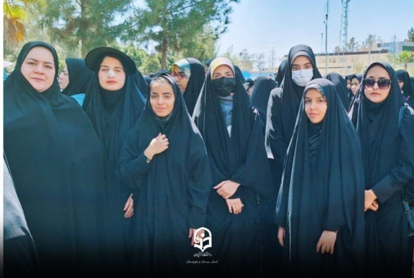 حضور جامعه دانشگاه فرهنگیان در راهپیمایی روز قدس سال ۱۴۰۳ 2