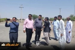 بازدید  ابنیه و ساختمان های آموزشی و خوابگاهی  واحد دانشگاه فرهنگیان شهرستان ایرانشهر و چابهار  2