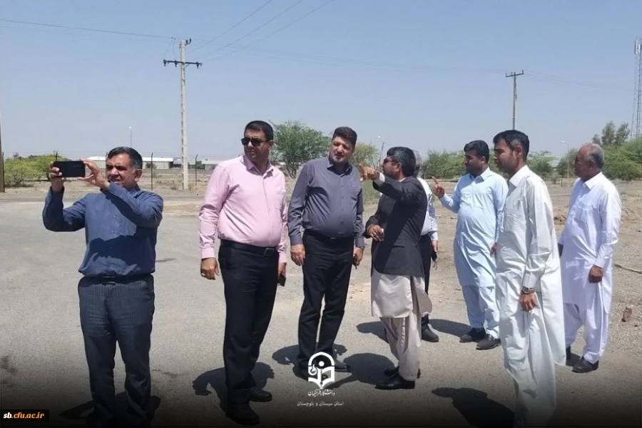 بازدید  ابنیه و ساختمان های آموزشی و خوابگاهی  واحد دانشگاه فرهنگیان شهرستان ایرانشهر و چابهار  2