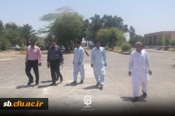 بازدید  ابنیه و ساختمان های آموزشی و خوابگاهی  واحد دانشگاه فرهنگیان شهرستان ایرانشهر و چابهار  3