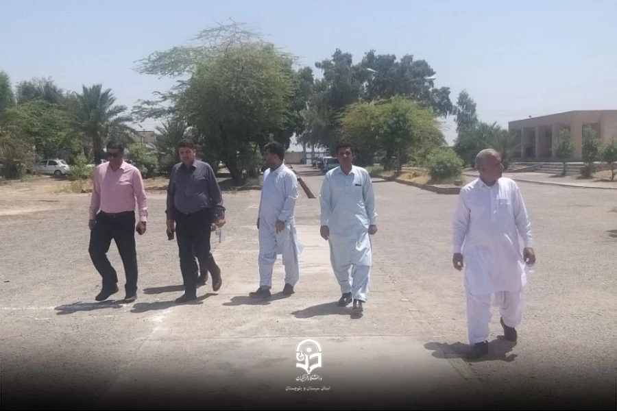 بازدید  ابنیه و ساختمان های آموزشی و خوابگاهی  واحد دانشگاه فرهنگیان شهرستان ایرانشهر و چابهار  3