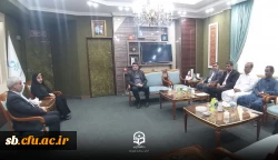 بازدید  ابنیه و ساختمان های آموزشی و خوابگاهی  واحد دانشگاه فرهنگیان شهرستان ایرانشهر و چابهار  / جلسه مشترک با سازمان منطقه آزاد چابهار و دانشگاه فرهنگیان  3