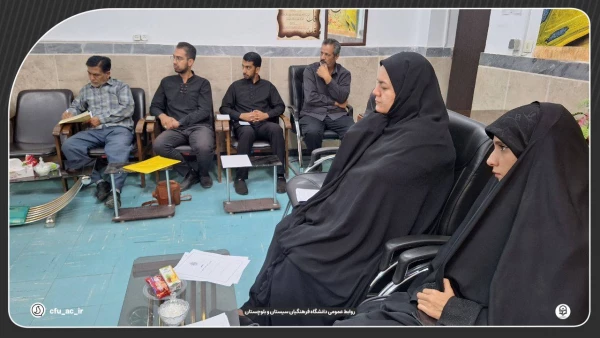 برگزاری ستاد اربعین حسینی  دانشگاه فرهنگیان استان 
 3