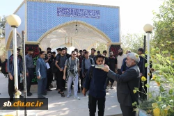 اعزام دانشجومعلمان دانشگاه فرهنگیان استان سیستان و بلوچستان  به پیاده روی اربعین حسینی  3