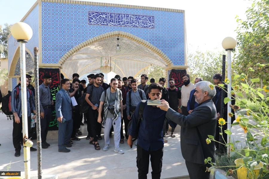 اعزام دانشجومعلمان دانشگاه فرهنگیان استان سیستان و بلوچستان  به پیاده روی اربعین حسینی  3
