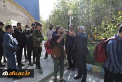 اعزام دانشجومعلمان دانشگاه فرهنگیان استان سیستان و بلوچستان  به پیاده روی اربعین حسینی  4