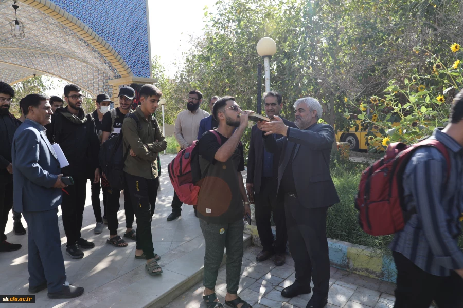 اعزام دانشجومعلمان دانشگاه فرهنگیان استان سیستان و بلوچستان  به پیاده روی اربعین حسینی  4