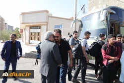 اعزام دانشجومعلمان دانشگاه فرهنگیان استان سیستان و بلوچستان  به پیاده روی اربعین حسینی  6