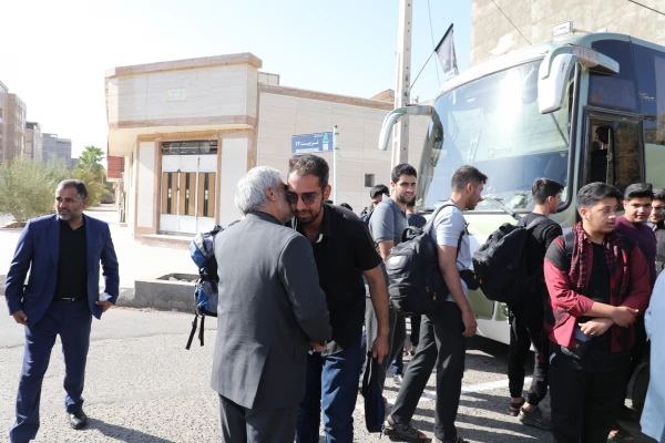 اعزام دانشجومعلمان دانشگاه فرهنگیان استان سیستان و بلوچستان  به پیاده روی اربعین حسینی  6