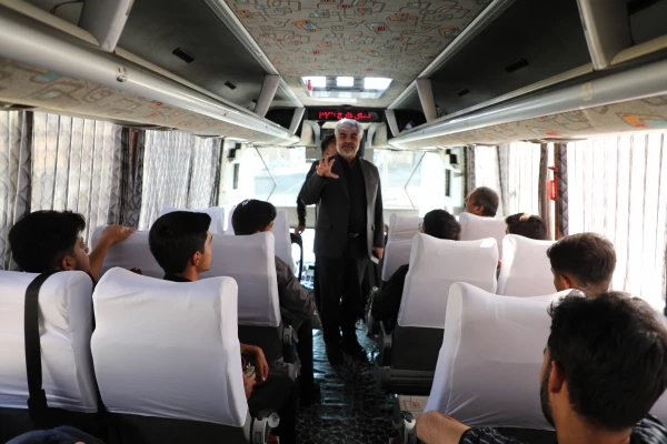 اعزام دانشجومعلمان دانشگاه فرهنگیان استان سیستان و بلوچستان  به پیاده روی اربعین حسینی  7