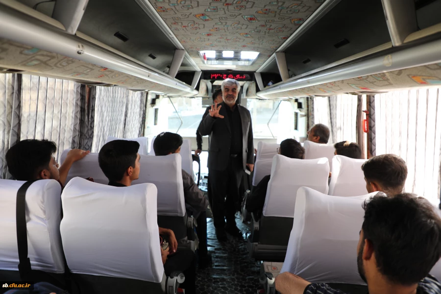 اعزام دانشجومعلمان دانشگاه فرهنگیان استان سیستان و بلوچستان  به پیاده روی اربعین حسینی  7