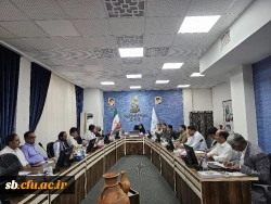 دیدار رئیس دانشگاه فرهنگیان استان به اتفاق نماینده مردم حوزه انتخابیه با مدیرعامل سازمان منطقه آزاد چابهار 2