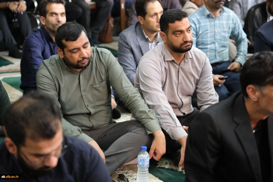 تجمع دانشگاهیان دانشگاههای زاهدان برای یادبود شهادت سید حسن نصرالله 7