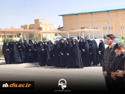 تجمع دانشجویان و اساتید دانشگاه فرهنگیان سیستان و برگزاری تریبون آزاد در محکومیت جنایات رژیم منحوس صهیونیستی  4